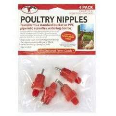 Poultry Nipple 4 Pack - 172035