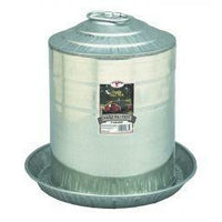 5 Gallon Double Wall Metal Poultry Fount - 9835