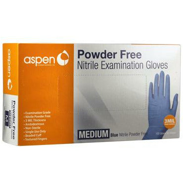 Powder Free Nitrile Examination Gloves