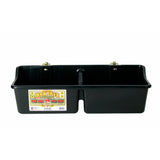 24" Plastic Feeder with Divider and Brackets - HFP24D