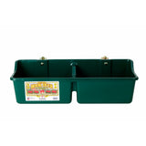 24" Plastic Feeder with Divider and Brackets - HFP24D
