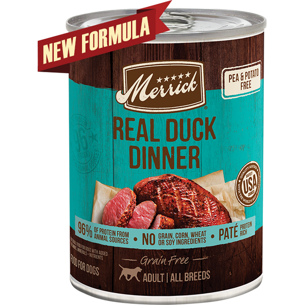 Merrick Grain Free Real Duck Dinner