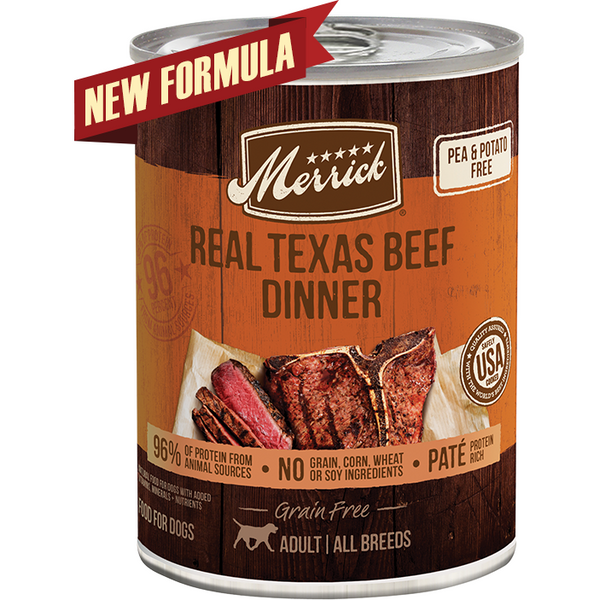 Merrick Grain Free Real Texas Beef Dinner