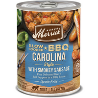 Merrick Slow-Cooked BBQ Carolina Style with Smokey Sausage