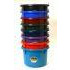 8 Gallon Plastic Round Feeder with Rings - P800