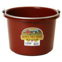 8 Quart Flat Back Bucket - P8FB