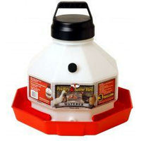 3 Gallon Plastic Poultry Waterer - PPF3