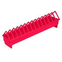 20 in Plastic Poultry Trough Feeder Narrow Spacing - TR20PLN