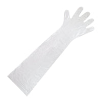 OB Polyethylene Clear Shoulder Gloves