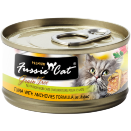 Fussie Cat Tuna with Anchovies Formula in Aspic