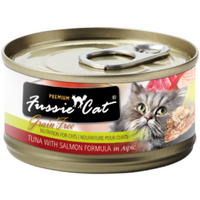 Fussie Cat Tuna with Salmon Formula in Aspic