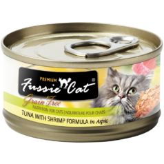 Fussie Cat Tuna with Shrimp Formula in Aspic