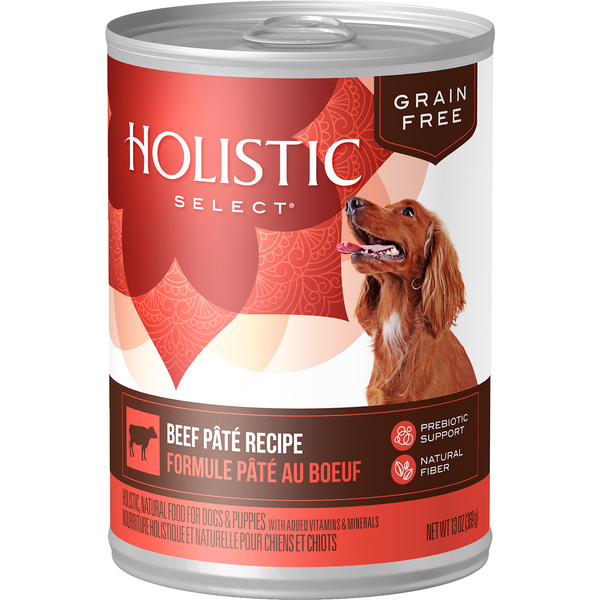 Holistic Select Grain Free Beef Pate Can