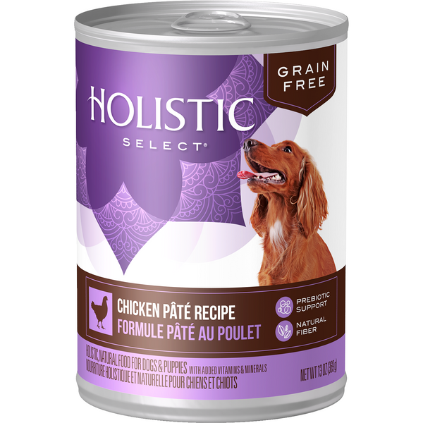 Holistic Select Grain Free Chicken Pate Can