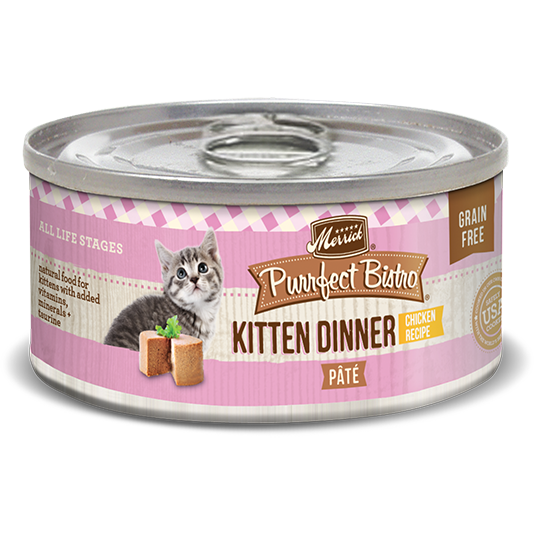 Merrick Purrfect Bistro Grain Free Kitten Dinner Pate