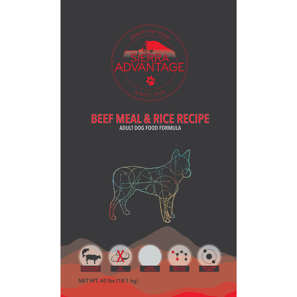 Sierra Advantage Beef Meal & Rice