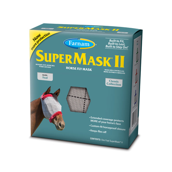 Supermask II Foal Horse Fly Mask