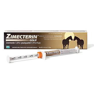 Zimecterin Gold (ivermectin 1.55%/praziquantel 7.75%)